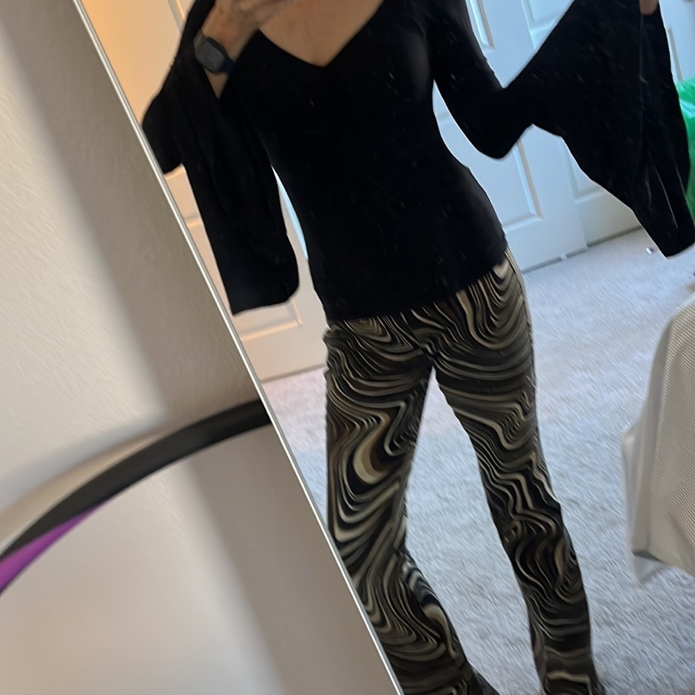 We the Free super bell sleeve body conscious top